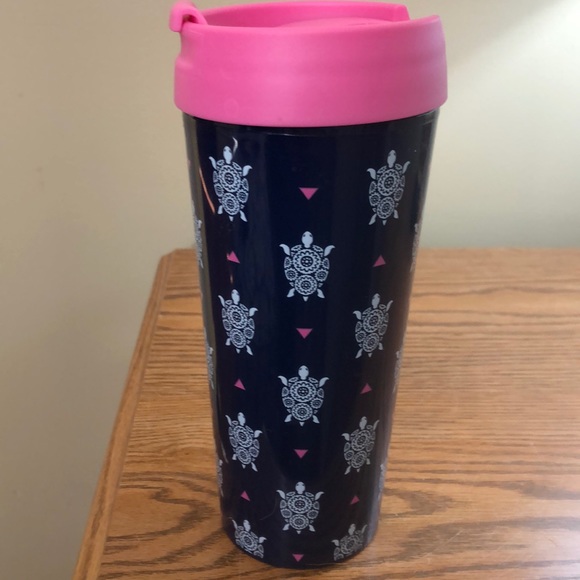 Vera Bradley Other - Vera Bradley Sea Turtle Travel mug retired pattern